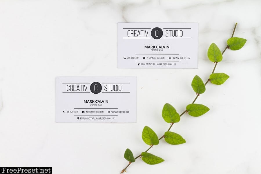 Business Card series Mock Up