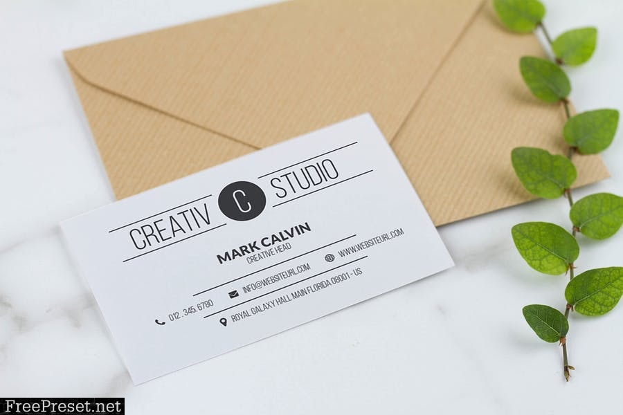 Business Card series Mock Up