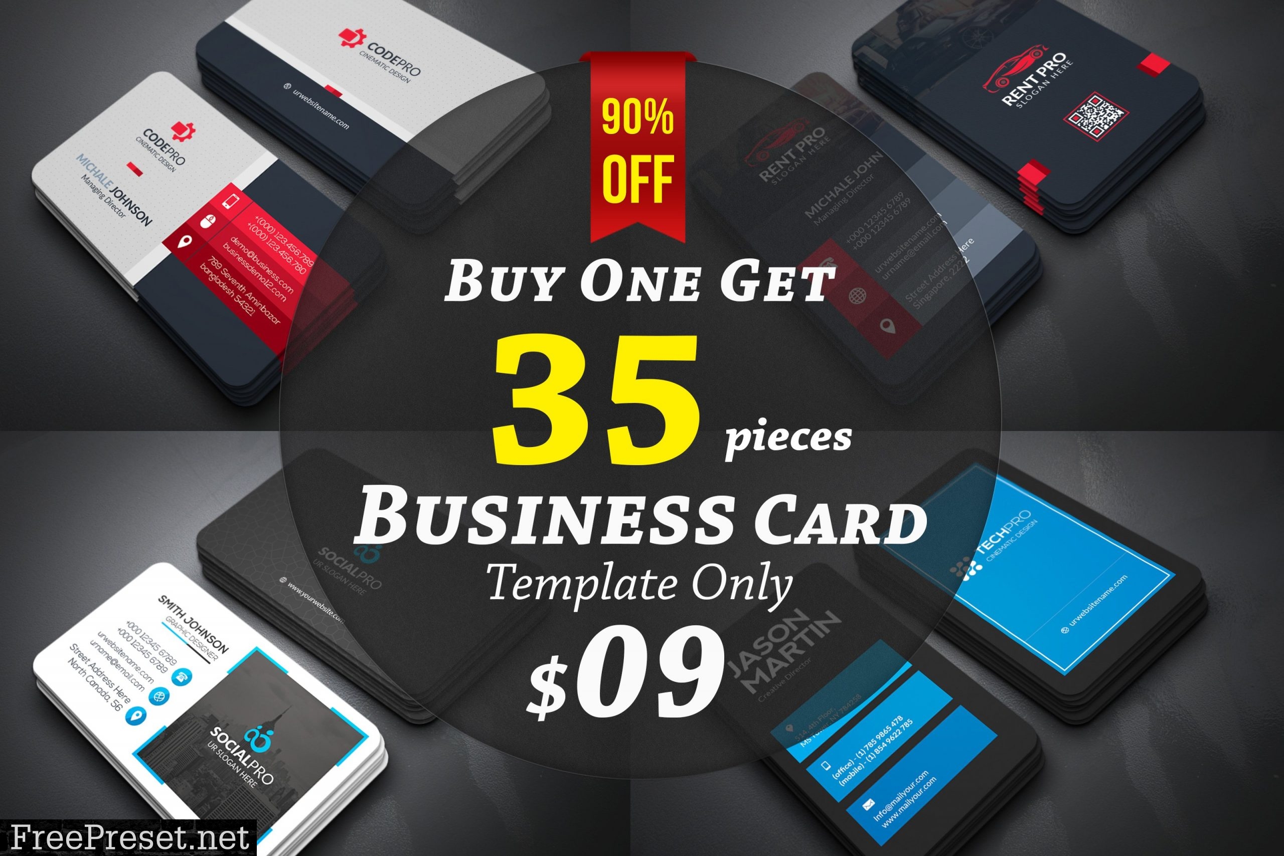 Business Cards Bundle 35 5914449