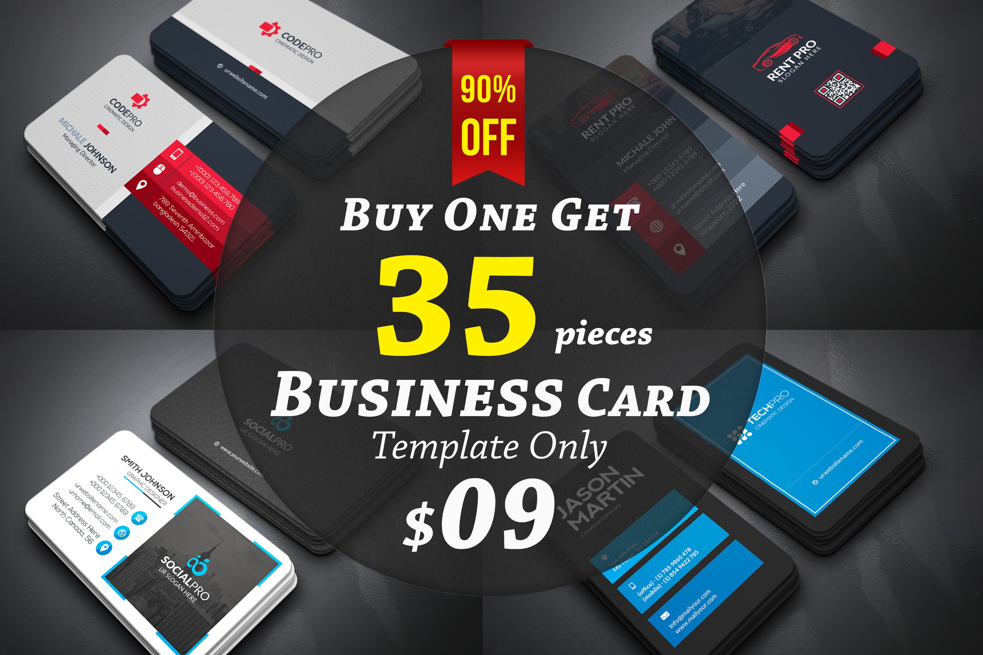 Business Cards Bundle 35 5914449