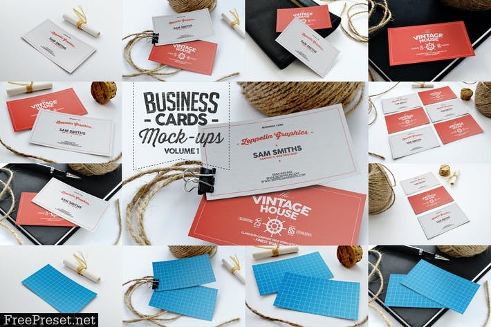 Business Cards Mock-ups