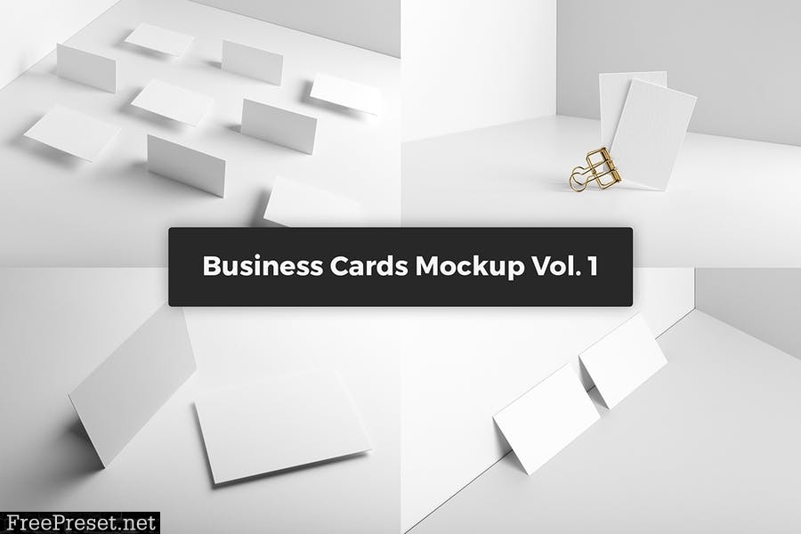 Business Cards Mockup Vol. 1