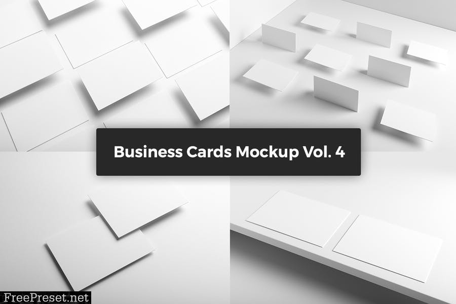 Business Cards Mockup Vol. 4