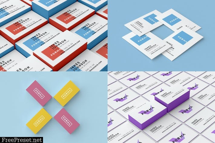 Business Cards Mockups Pack S2KQUD