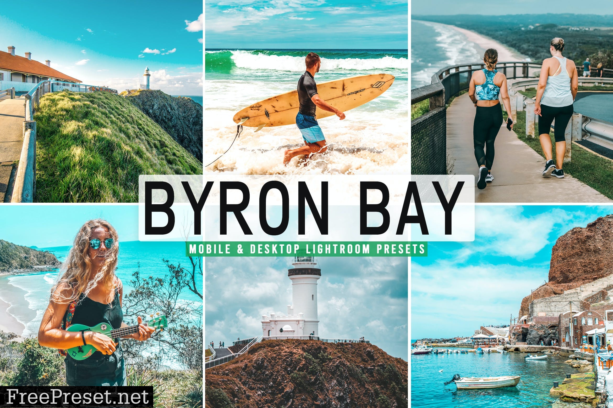 Byron Bay Mobile & Desktop Lightroom Presets