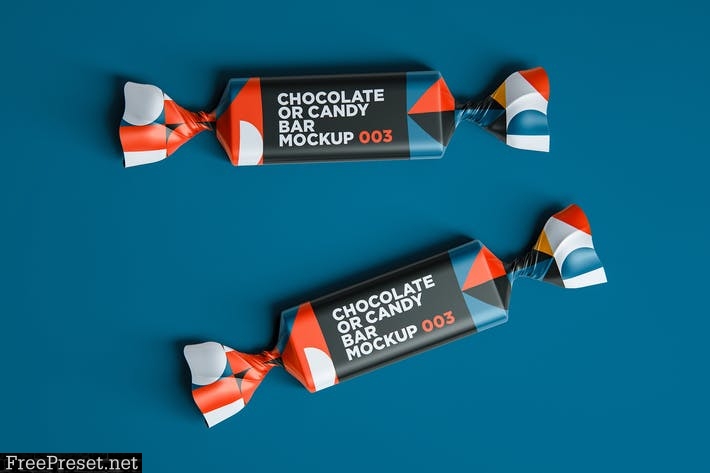 Chocolate or Candy Bar Mockup 003