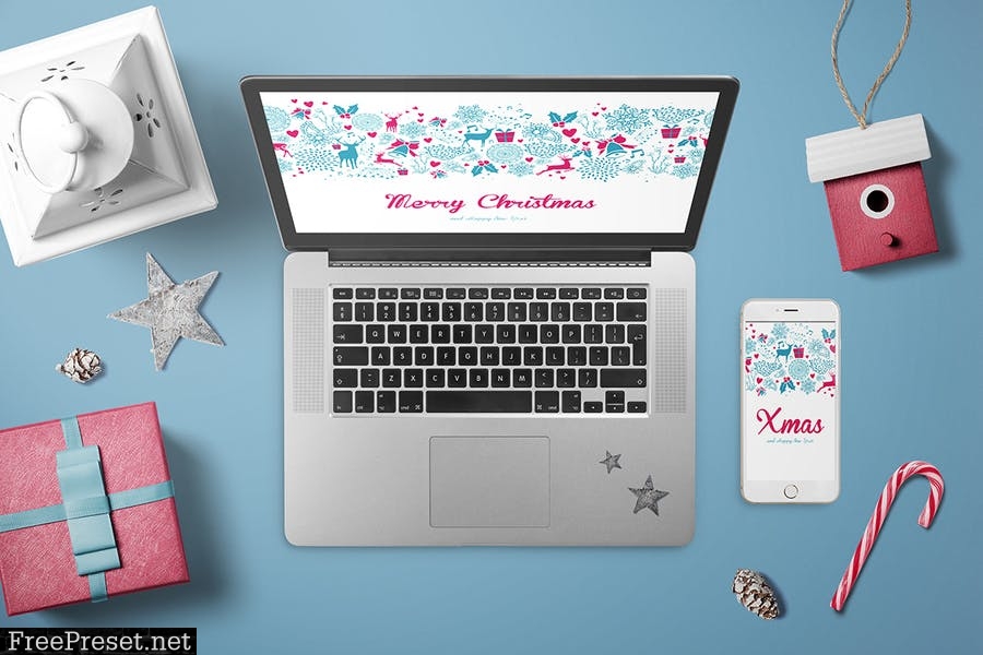 Christmas Mockup Creator