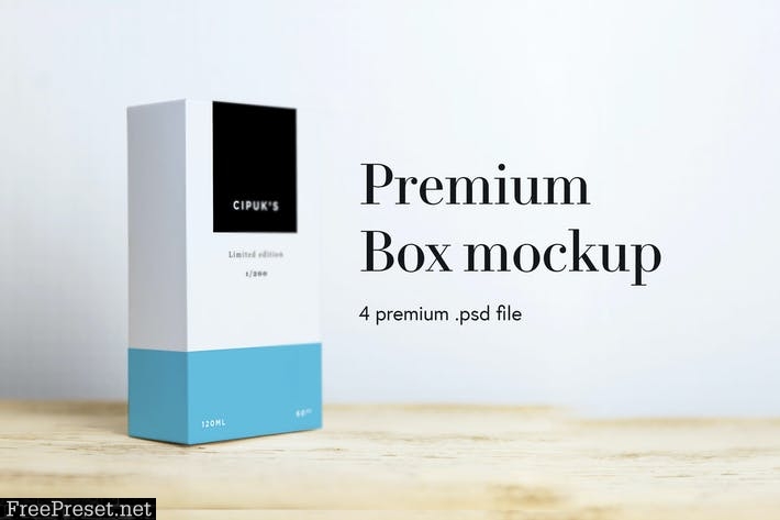 Cipuk's Box mockup