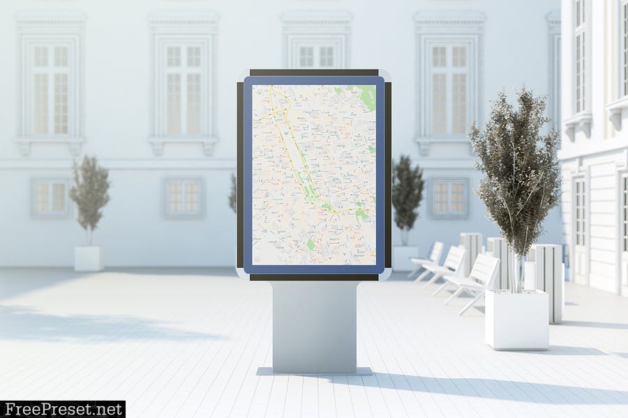 City Light Board Mockup