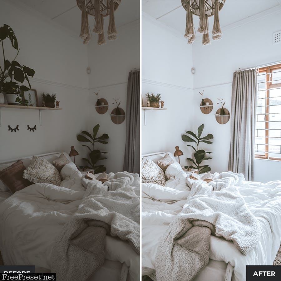 Clean Interior Photoshop Actions