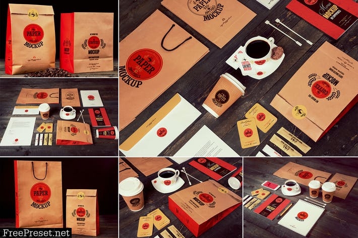 Coffee Branding Mockups ATLN9L