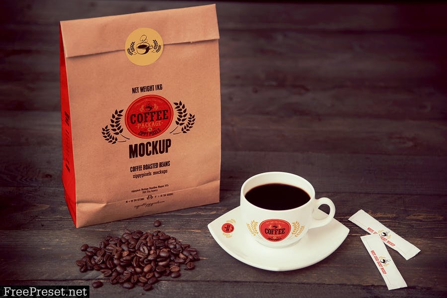 Coffee Branding Mockups GST4YU