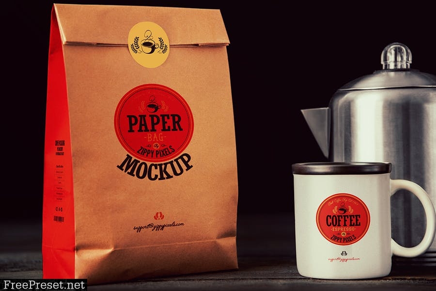 Coffee Branding Mockups GST4YU