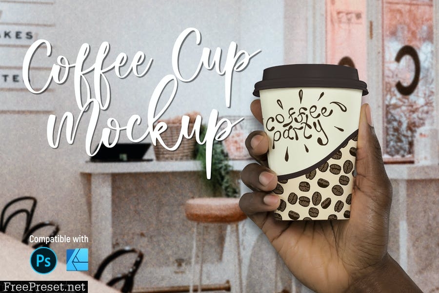 Coffee Cup Mockup BE5TQDN