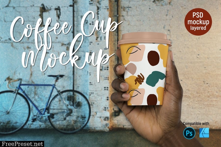 Coffee Cup Mockup BE5TQDN