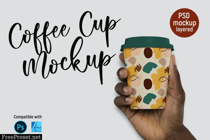 Coffee Cup Mockup BE5TQDN