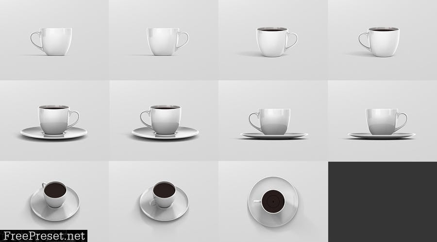 Coffee Cup Mockup  EQF9GR