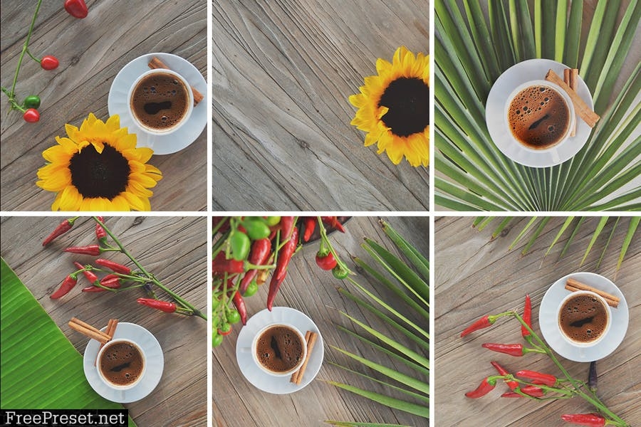 Coffee Garden - Stock Photo Bundle