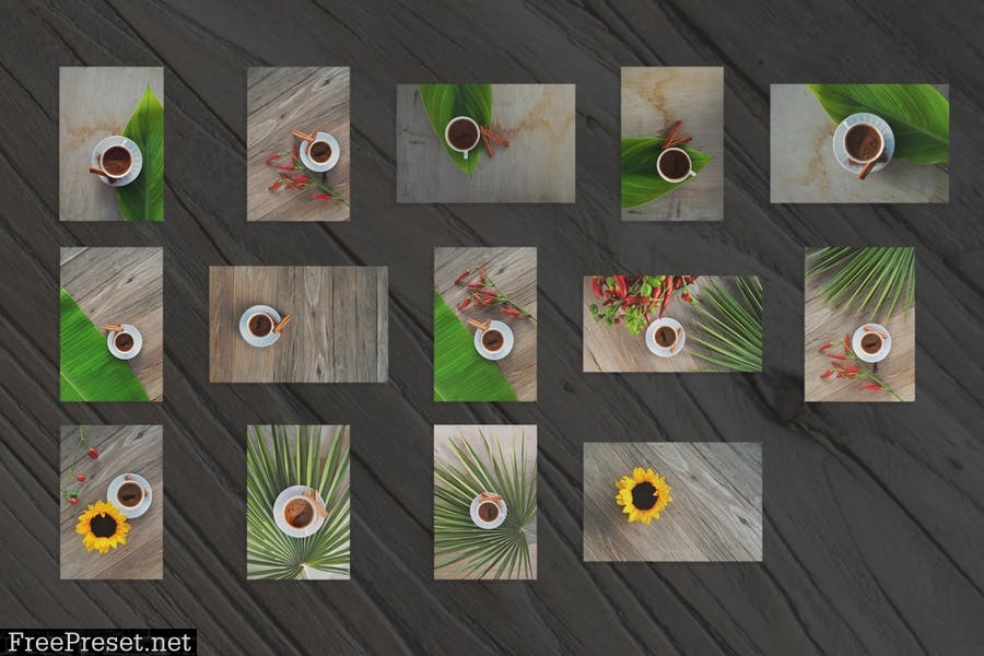 Coffee Garden - Stock Photo Bundle