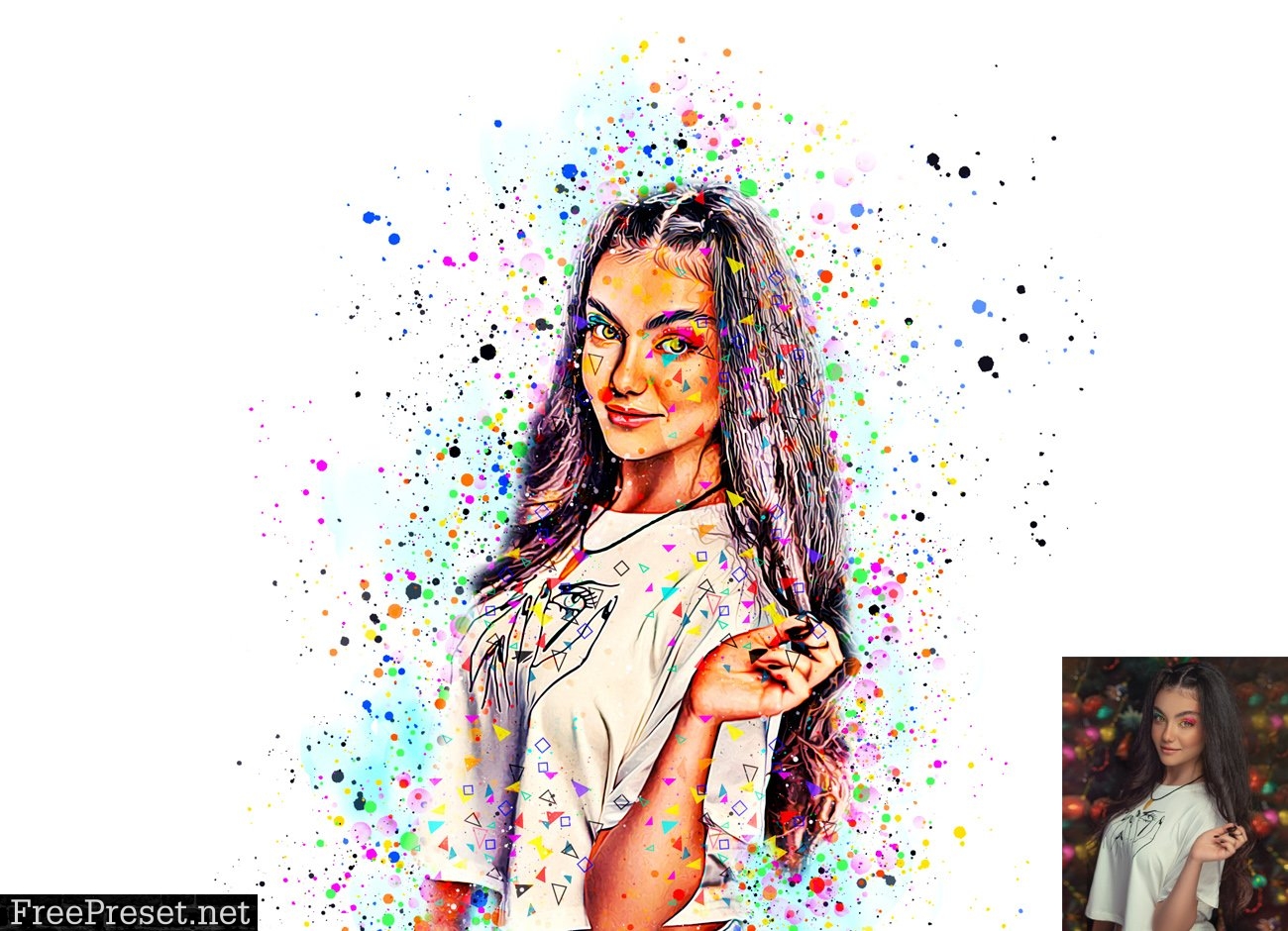 Color Art Effect Photoshop Action 5898461