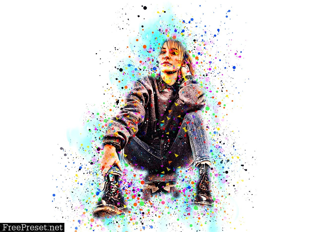 Color Art Effect Photoshop Action 5898461