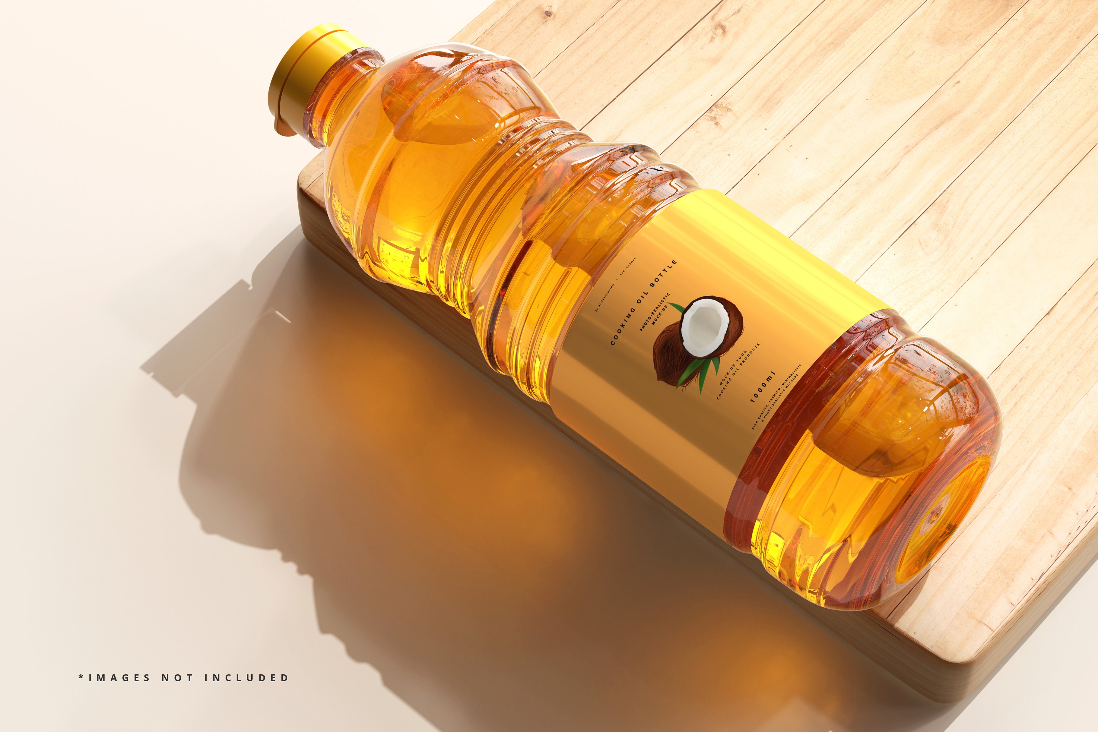 Cooking Oil Bottle Mockup 6005164