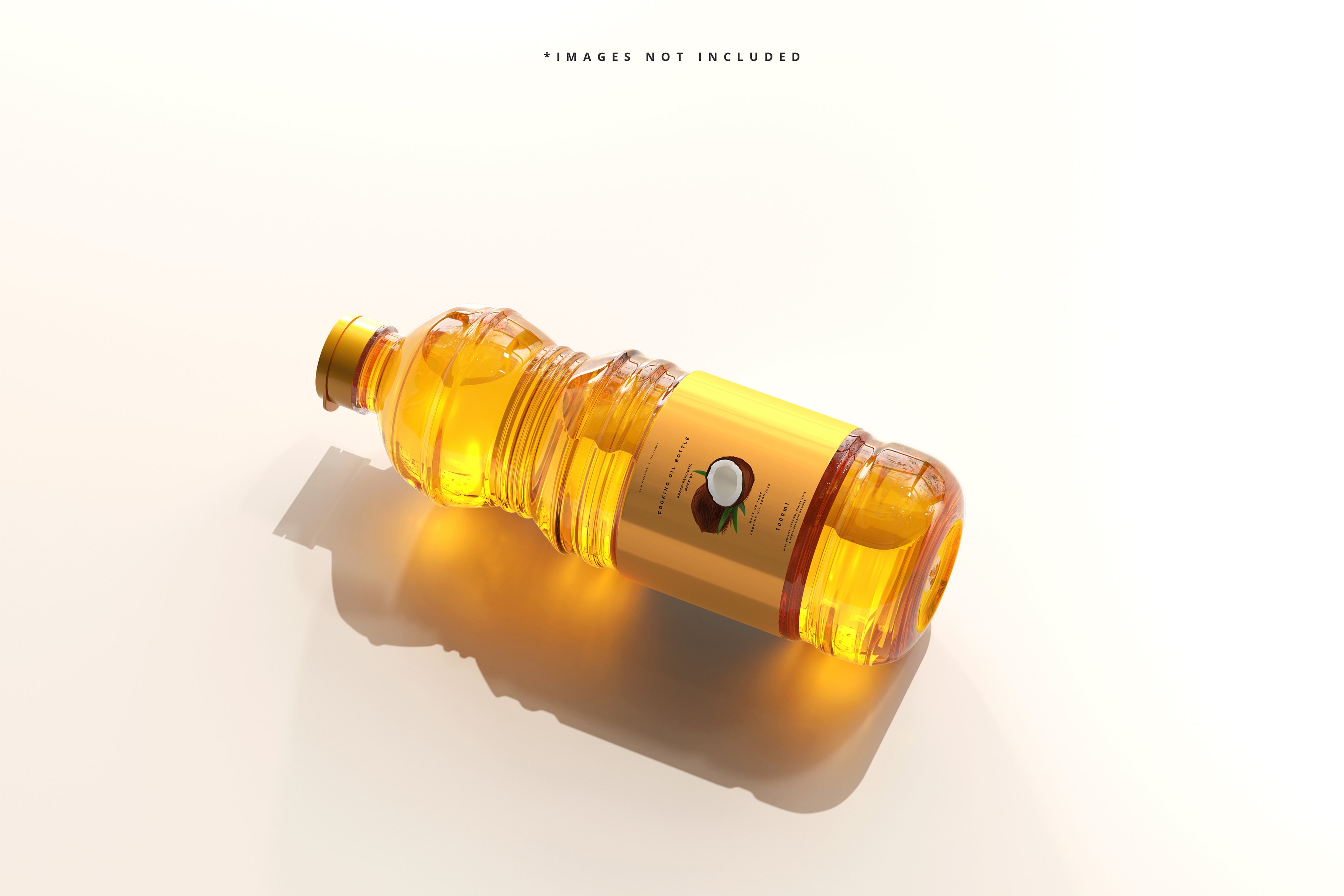 Cooking Oil Bottle Mockup 6005164