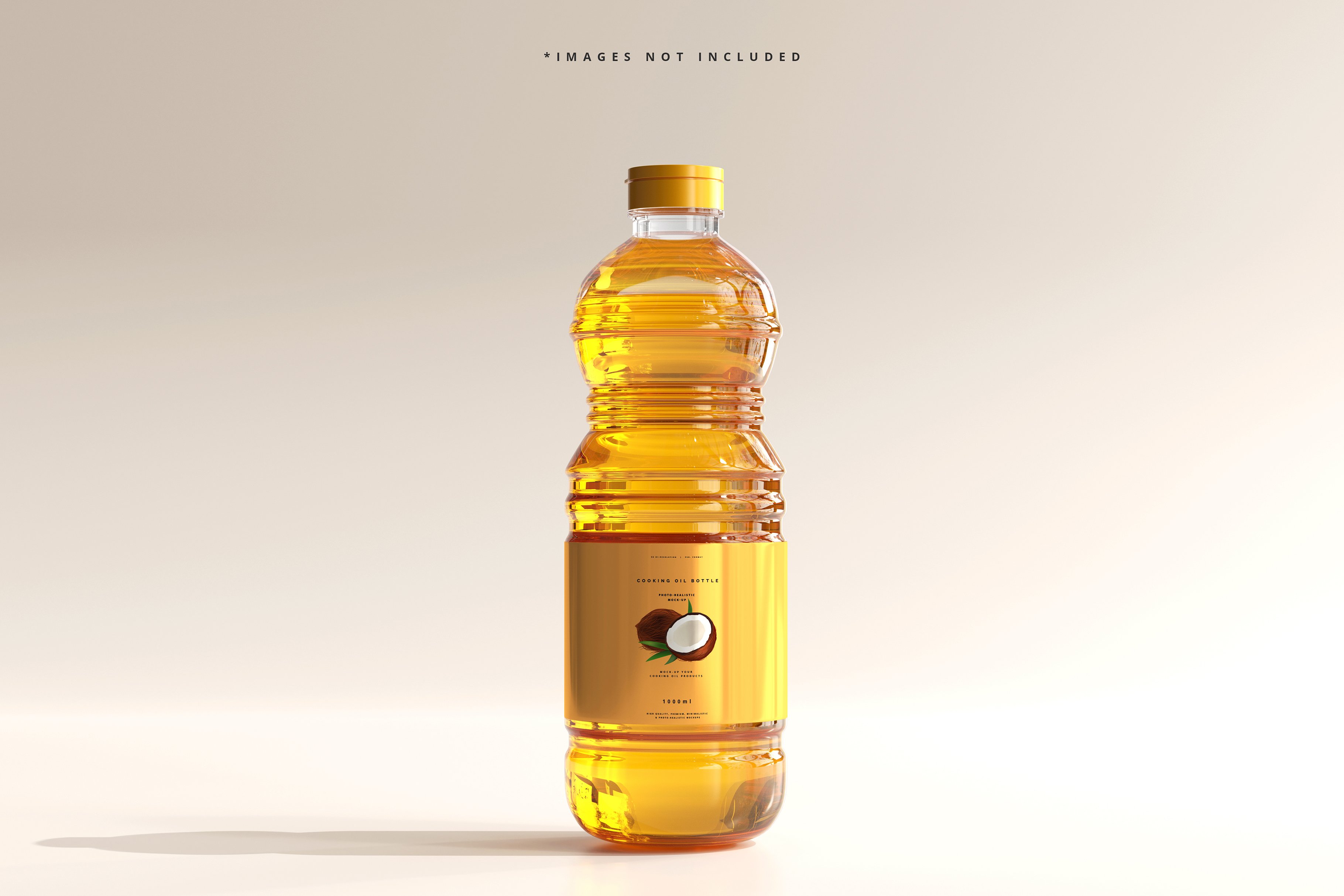 Cooking Oil Bottle Mockup 6005164