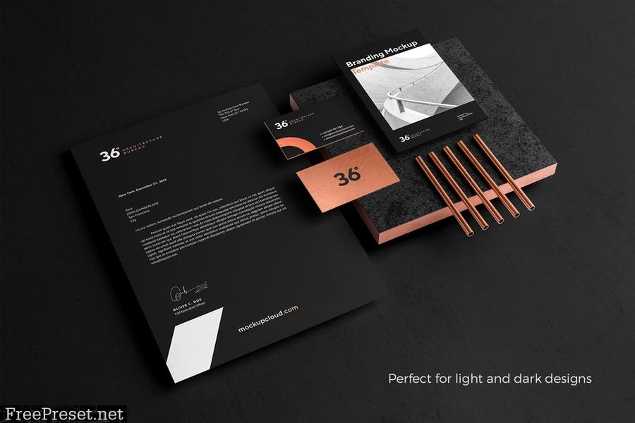 Copperstone Branding Mockup Vol. 1