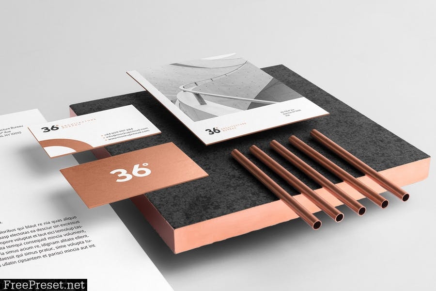 Copperstone Branding Mockup Vol. 2