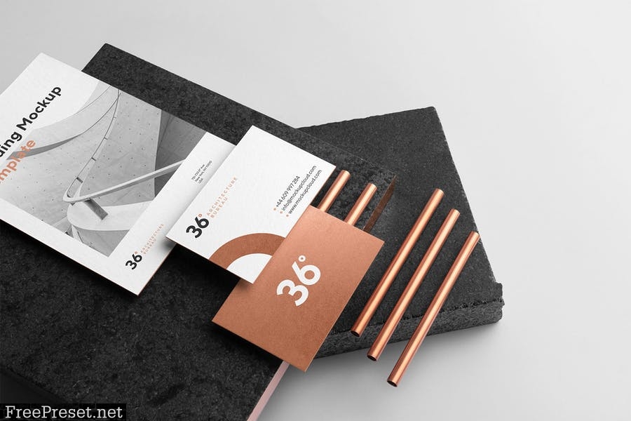 Copperstone Branding Mockup Vol. 2