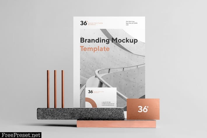 Copperstone Branding Mockup Vol. 2