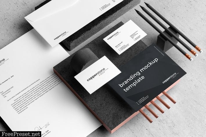 Copperstone Branding Mockup Vol. 3