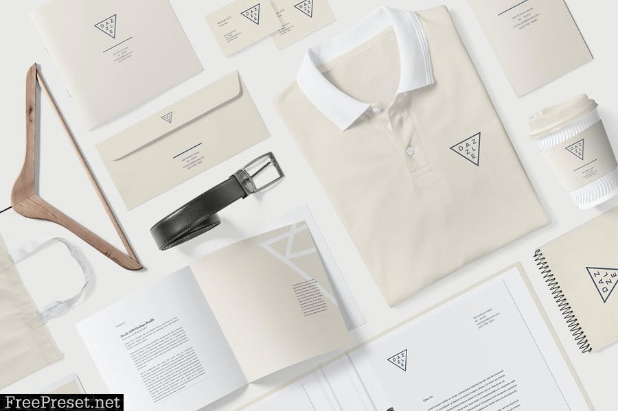 Corporate Branding Mockup Scenes KYWVGA