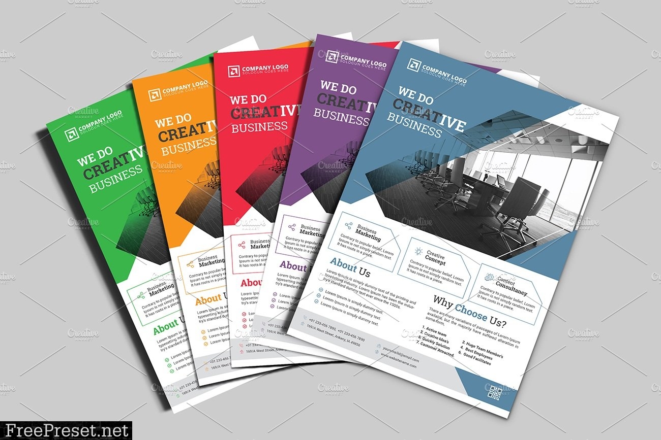 Corporate Business Flyers Bundle 3039310