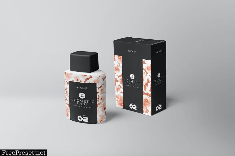 Cosmetic Bottle Mockups C3XUTB