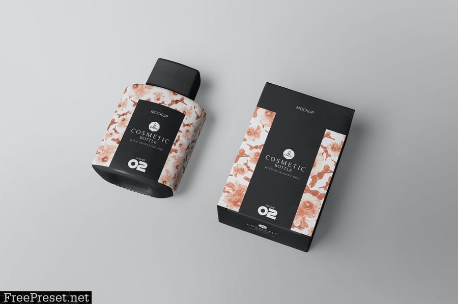 Cosmetic Bottle Mockups C3XUTB