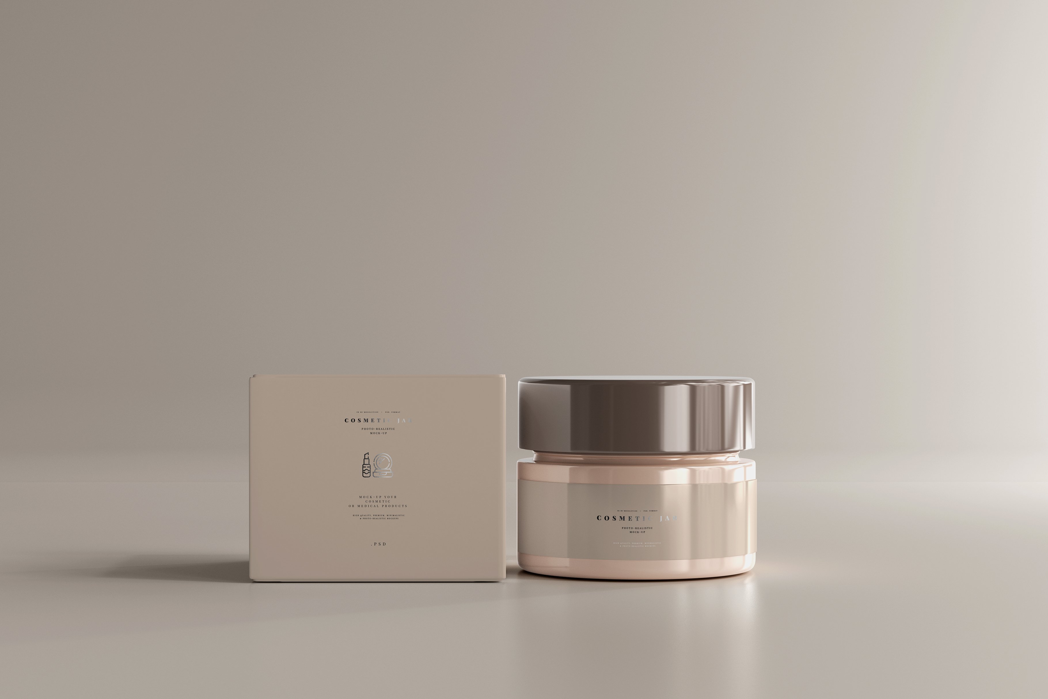 Cosmetic Jar Mockup 5990091