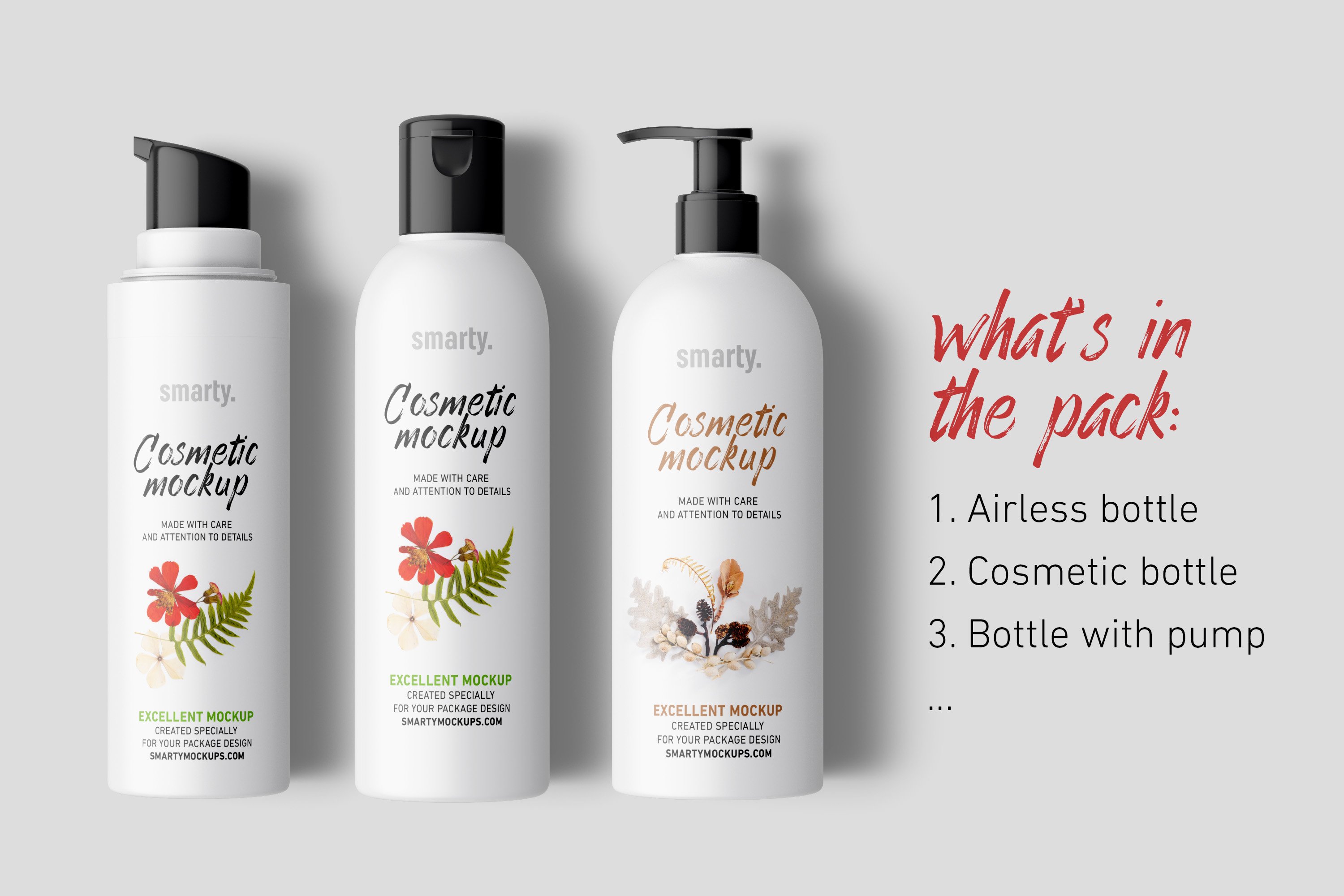 Cosmetic Mockups Bundle Pack 3072576