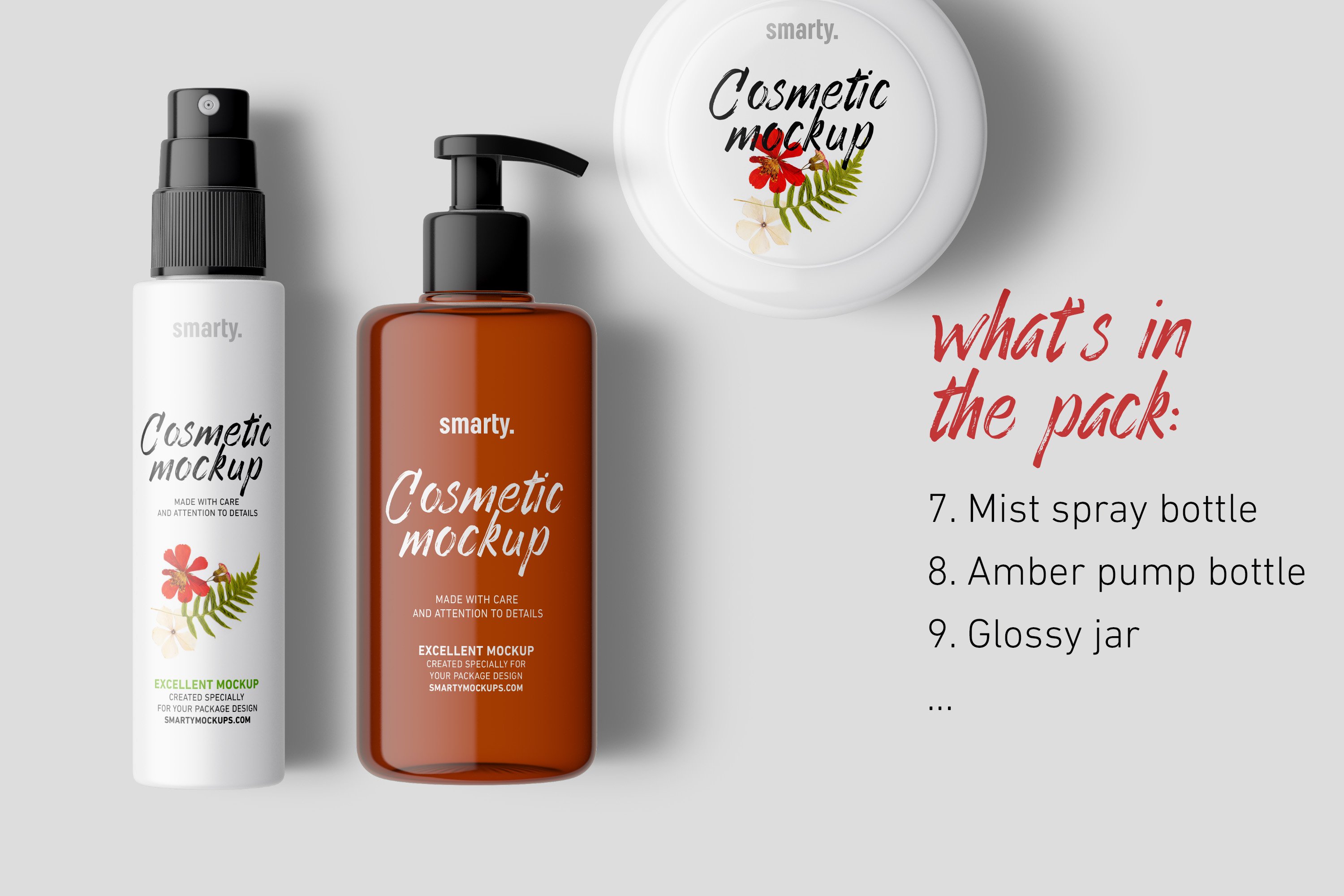 Cosmetic Mockups Bundle Pack 3072576