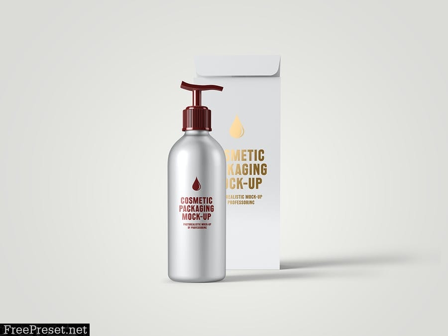 Cosmetic Packaging Mock-Up