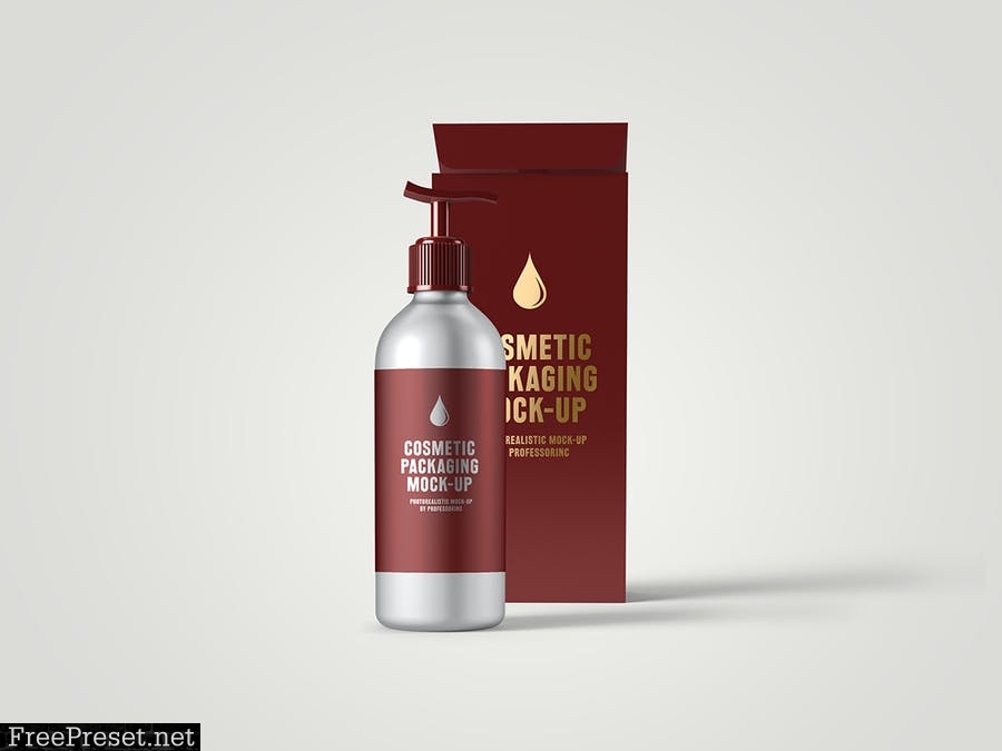 Cosmetic Packaging Mock-Up