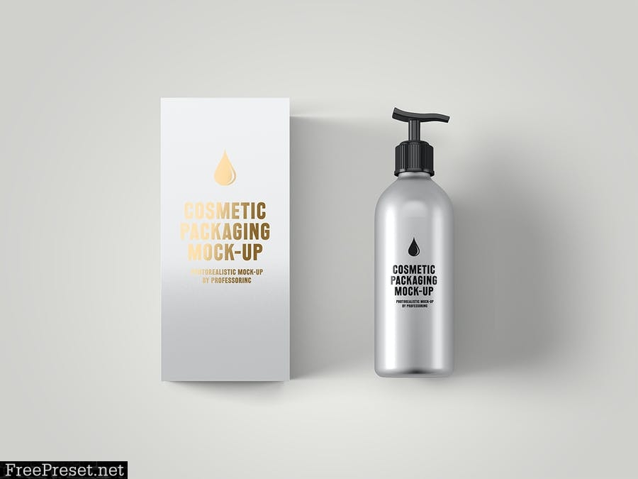 Cosmetic Packaging Mock-Up