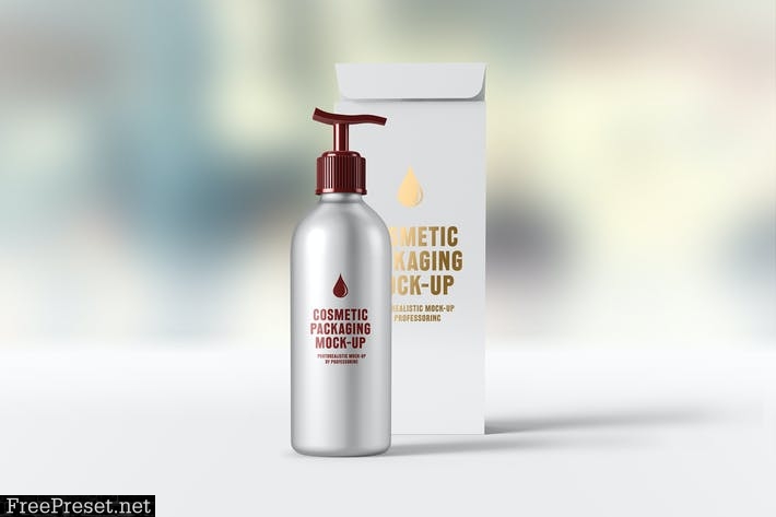 Cosmetic Packaging Mock-Up