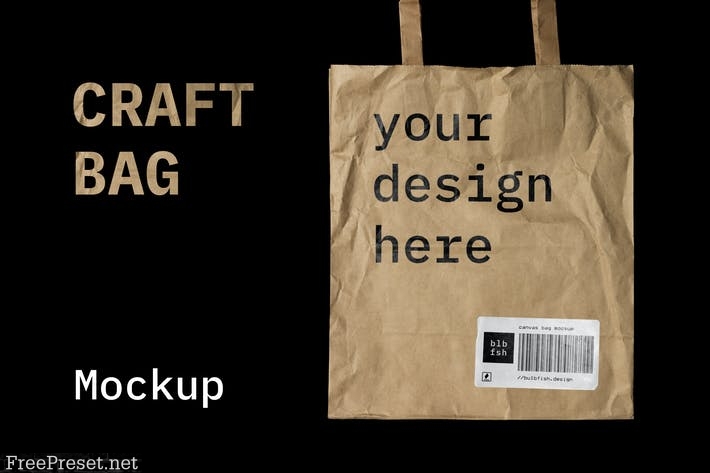 Craft Bag Mockup Y2W36RJ