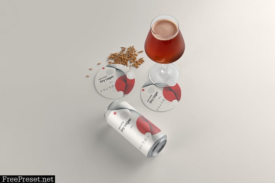 Craft Beer Packaging Mockups Vol. 1