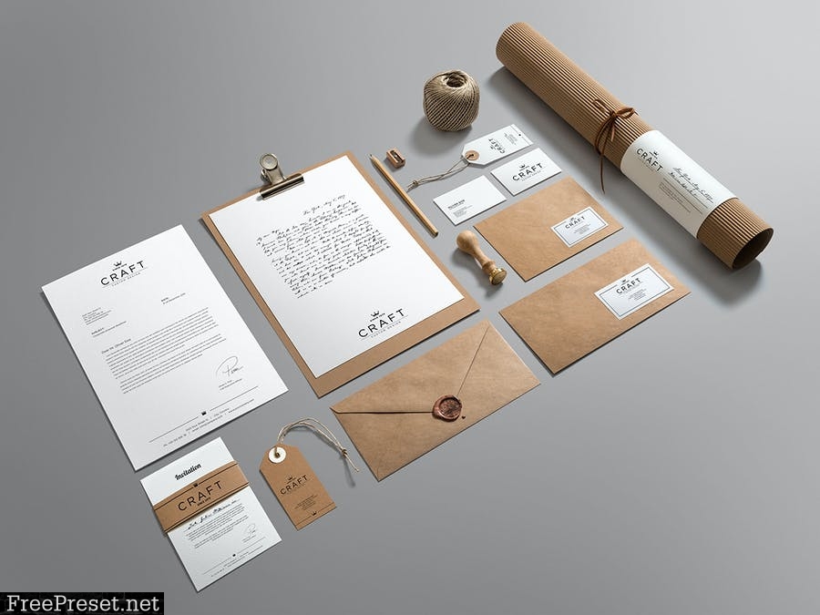 Craft Branding Mockup BC9TYC