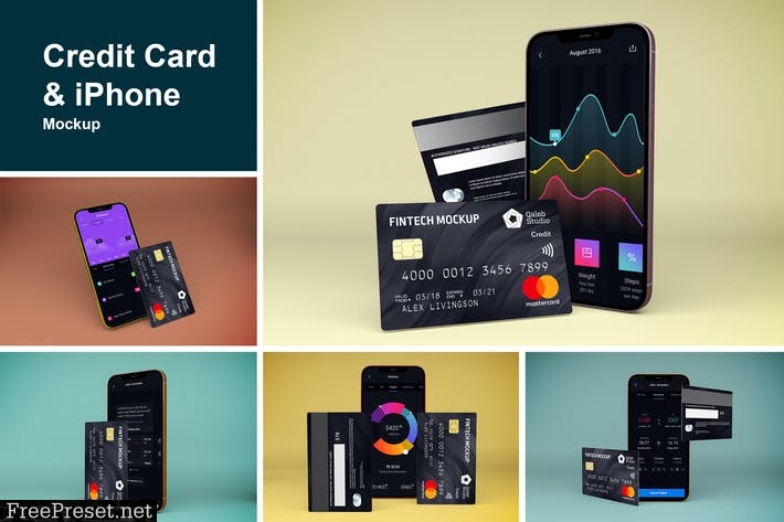 Credit Card & iPhone
