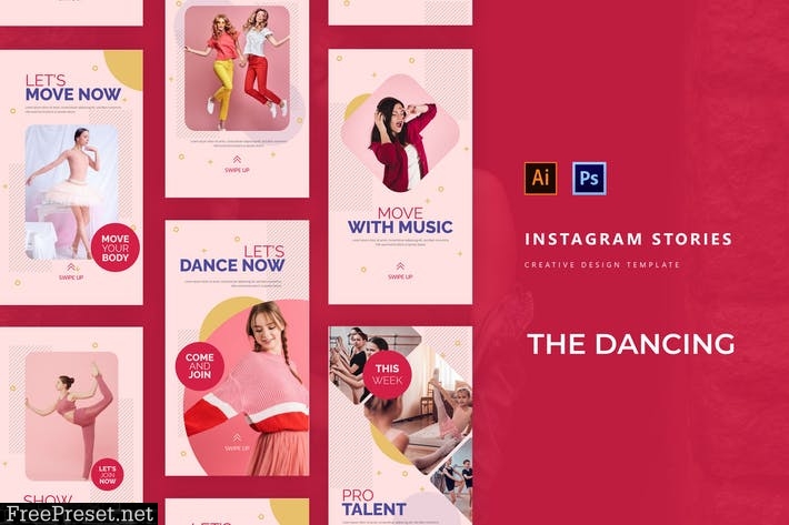 Dancing Academy Instagram Story XTHXFZY
