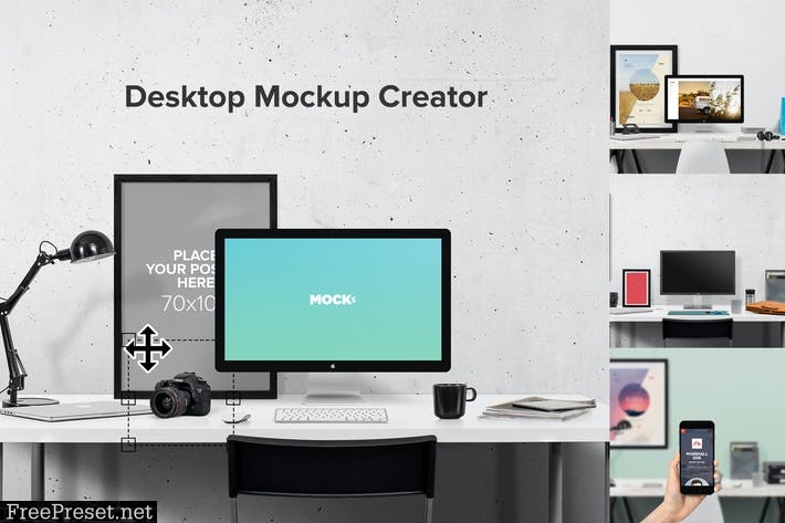 Desktop Mockup Creator SGA4CW